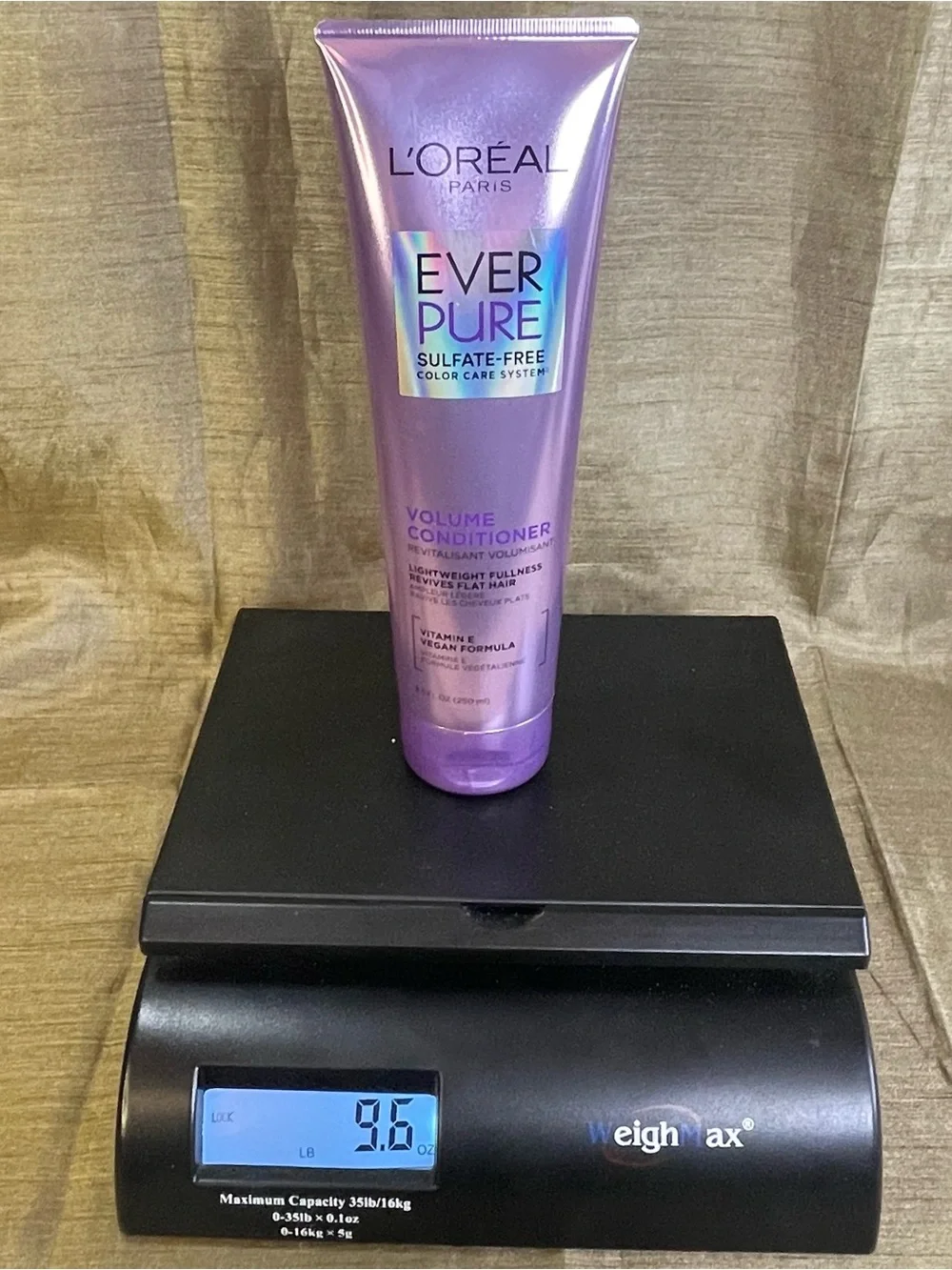 L'Oreal Paris EverPure Volume Sulfate Free Conditioner Squeeze 8.5 fl oz  NEW